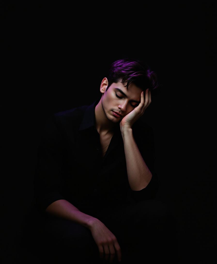 Contemplative figure representing the ECQO Intake Screener, the clinical foundation of the HERR method.